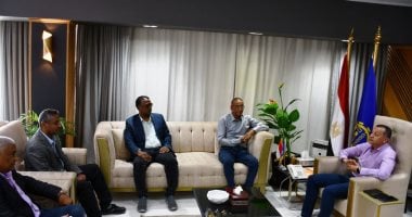 Aswan Governor Meets Local Journalists Syndicate Delegation