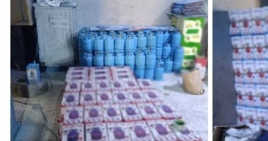 ضبط مصنع دون ترخيص لتجميع وتصنيع إسطوانات الغاز بشبرا الخيمة