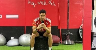 مصطفى شوبير حارس مرمى النادى الأهلى