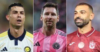 محمد صلاح وميسي ورنالدو