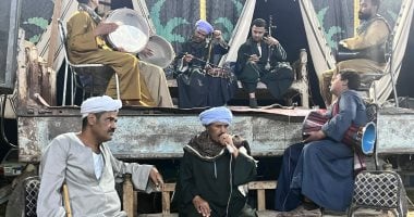 غناء السيرة والموال في حفلات الزفاف بقنا
