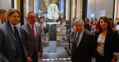 UN Secretary-General António Guterres Visits Grand Egyptian Museum
