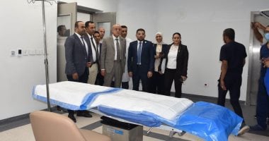 محافظ الأقصر يشهد افتتاح وحدات السموم والسكتة الدماغية والحروق