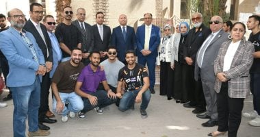 محافظ القاهرة ورئيس جامعة العاصمة يتفقدان مشروعات تطوير هندسة المطرية