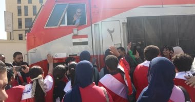 طلاب الجيزة يتعرفون على منظومة السكك الحديدية الحديثة بمحطة بشتيل