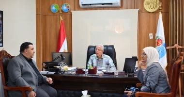 رئيس مياه القناة يستقبل مستشار رئيس الوزراء لمتابعة المشروعات القومية
