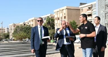 وزير الرياضة يتفقد قطعة أرض مخصصة لمنشأة رياضية فى 6 أكتوبر