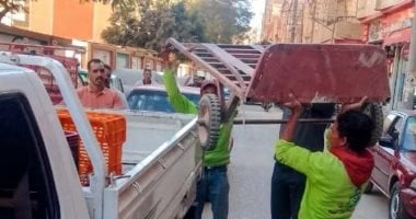 محافظ سوهاج: ضبط ومصادرة 98 مخالفة مرافق متنوعة فى حملة مكبرة بمدينة ناصر