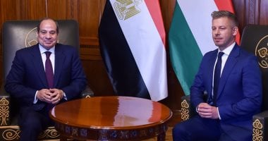 فخامة الرئيس السيسى: المرحلة المقبلة ستشهد تطورا فى مسار العلاقات مع المجر