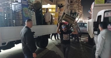 غلق 69 منشأة وتحرير 577 محضرًا و166 إنذارًا والتحفظ على 11146 حالة إشغال متنوع بالإسكندرية