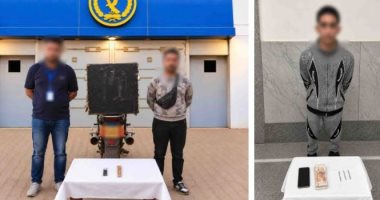 الداخلية تضبط شخصين لتعاطيهما المخدرات وتاجر حشيش بالإسكندرية
