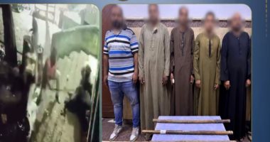 الداخلية تضبط 5 أشخاص اعتادوا التعدى على صاحب محل ونجله بسوهاج