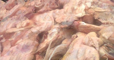 بالصور.. "بيطرى القاهرة" يضبط هياكل دجاج غير صالحة للاستهلاك الآدمى