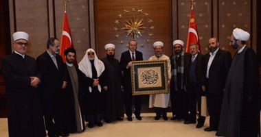 أردوغان يواصل التطاول على مصر خلال اجتماعه باتحاد القرضاوى