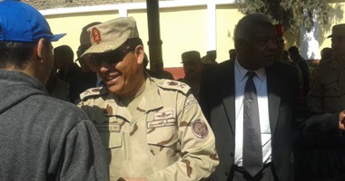 محافظ الإسماعيلية وقائد الجيش الثانى يفتتحان تطوير مدرسة النور للمكفوفين