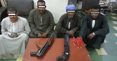 ضبط 40 هارب من احكام فى حملة امنية على قرى مركز اسيوط