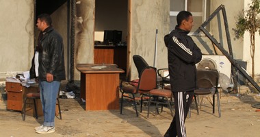 بالصور.. مجهولون يحرقون مشروع الهدف بمدينة 6 أكتوبر "فجراً"