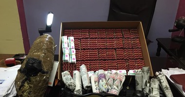 مباحث فاقوس تضبط مسجلا وعاطلا بحوزتهما 9 كيلو بانجو و5200 قرص مخدر