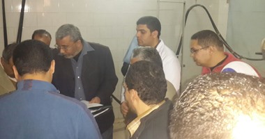 لجنة الصحة ترصد تصدعات فى مبنى مستشفى كفر صقر بالشرقية