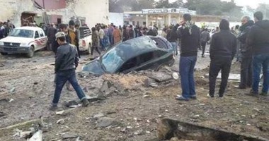 أول صور لتفجيرات مدينة القبة الليبية.. وسقوط أكثر من 30 قتيلًا
