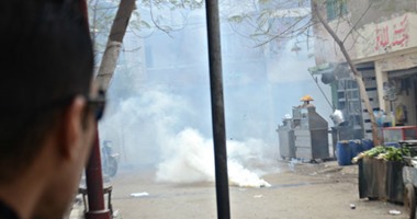 اشتباكات بين قوات الشرطة وعناصر الإخوان فى منطقة الطالبية بالهرم