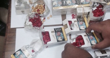 أمن المطار يحبط تهريب 5000 قرص مخدر بحوزة مصرى متجه للبحرين