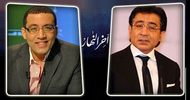 الليلة..خالد صلاح يواجه أحمد عز فى حوار ساخن جداً على قناة "النهار"