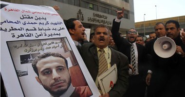 تجديد حبس ضابطى الأمن الوطنى المتهمين بقتل محام بقسم المطرية 15 يوماً
