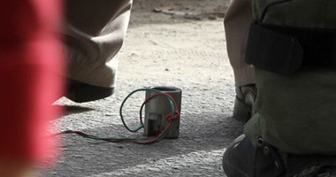 العثور على قنبلة بدائية الصنع بمحيط جامعة الأزهر