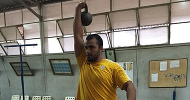 مصطفى الجمل يتأهل لنهائى بطولة العالم لألعاب القوى