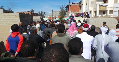 جنازة الشهيد السابع بكفر الشيخ تتحول لمظاهرة ضد الإخوان