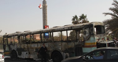 هيئة النقل بالقاهرة: خسائر حريق أتوبيس كوبرى أكتوبر 200 ألف جنيه