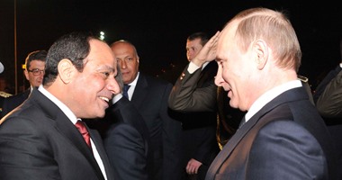 الرئيس السيسى يقيم مأدبة عشاء لـ"بوتين" بـ"برج القاهرة"