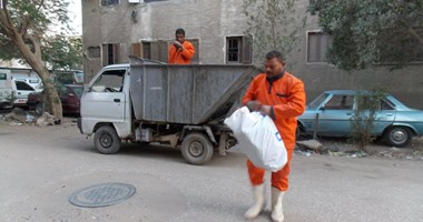 بالصور.. تشغيل تجريبى لمنظومة النظافة الجديدة بمدينة كوم أمبو بأسوان