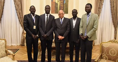 طلاب جنوب السودان لرئيس مجلس النواب: ندعم موقف مصر فى أزمة سد النهضة