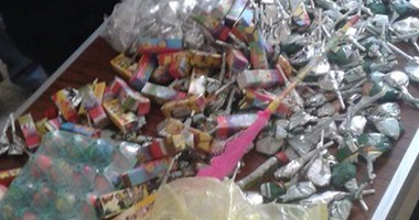 ضبط 210 آلاف قطعة حلوى مقلدة ومجهولة المصدر داخل مصنع بالقاهرة