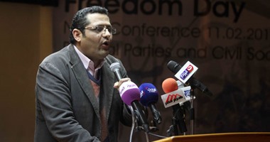 خالد البلشى: حوالى 50 صحفيا محبوسين أو مهددين بالحبس