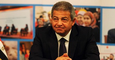 وزير الرياضة يجتمع مع رئيس النادى المصرى