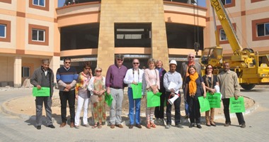 بالصور..وفد الاتحاد الأوروبى وسفارة بلجيكا بمصر فى زيارة مستشفى سرطان الأقصر