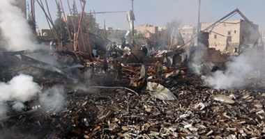  مقتل 15 حوثى فى قصف لطائرات التحالف العربى شمال اليمن