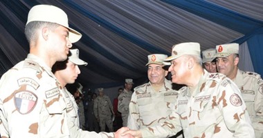 وزير الدفاع: ماضون نحو تنمية سيناء والتحديات لن تثنينا عن اقتلاع الإرهاب