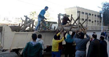 بالفيديو والصور..محافظ كفر الشيخ  يقود حملة لرفع الإشغالات بحى غرب