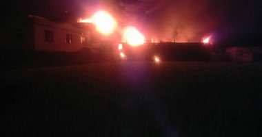 نشوب حريق هائل بمصنع كرتون فى المنطقة الصناعية بـ 6 أكتوبر