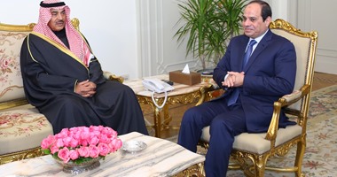 السيسى ووزير خارجية الكويت يؤكدان أهمية تعزيز العمل العربى لمواجهة المخاطر