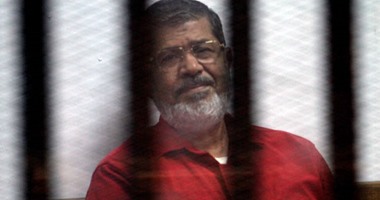 بدء جلسة محاكمة "مرسى" و10 آخرين بقضية "التخابر مع قطر"