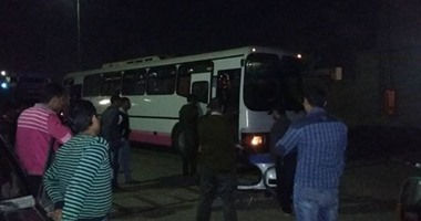 بالصور والفيديو.. المحلة يغادر إلى الإسكندرية لمواجهة الأهلى
