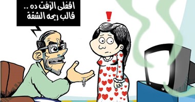 بالوعات التوك شو تثير اشمئزاز المصريين فى كاريكاتير لـ"اليوم السابع"