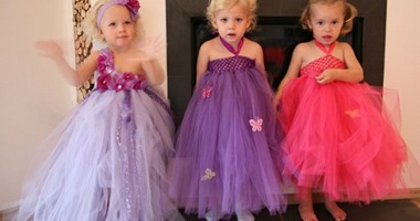 لبسى بناتك على الموضة .. مجموعة مميزة لفساتين بناتك بالألوان