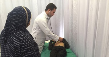 1546 مريضا يتلقون الخدمة الطبية من قوافل وزارة الصحة بالإسكندرية
