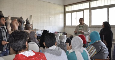 جامعة المنيا تنظم ورشة عمل لصناعة الخزف